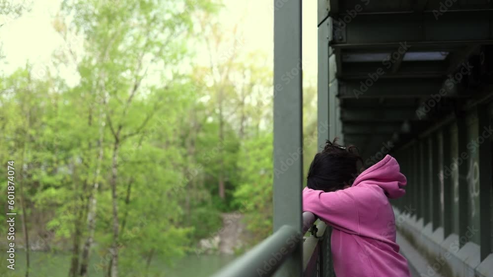 weight fat loss concept.tired woman running outside on bridge.girl with palm on face exhausted after morning run.female mother recovery period,diet slim fit.pink hoodie color 4k.man on bicycle,bike weight fat loss concept.tired woman running outside on bridge.girl with palm on face exhausted after morning run.female mother recovery period,diet slim fit.pink hoodie color 4k.man on bicycle,bike