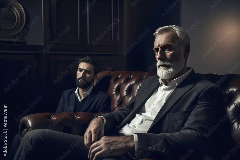 a patient and their psychoanalyst - generative AI a patient and their psychoanalyst - generative AI