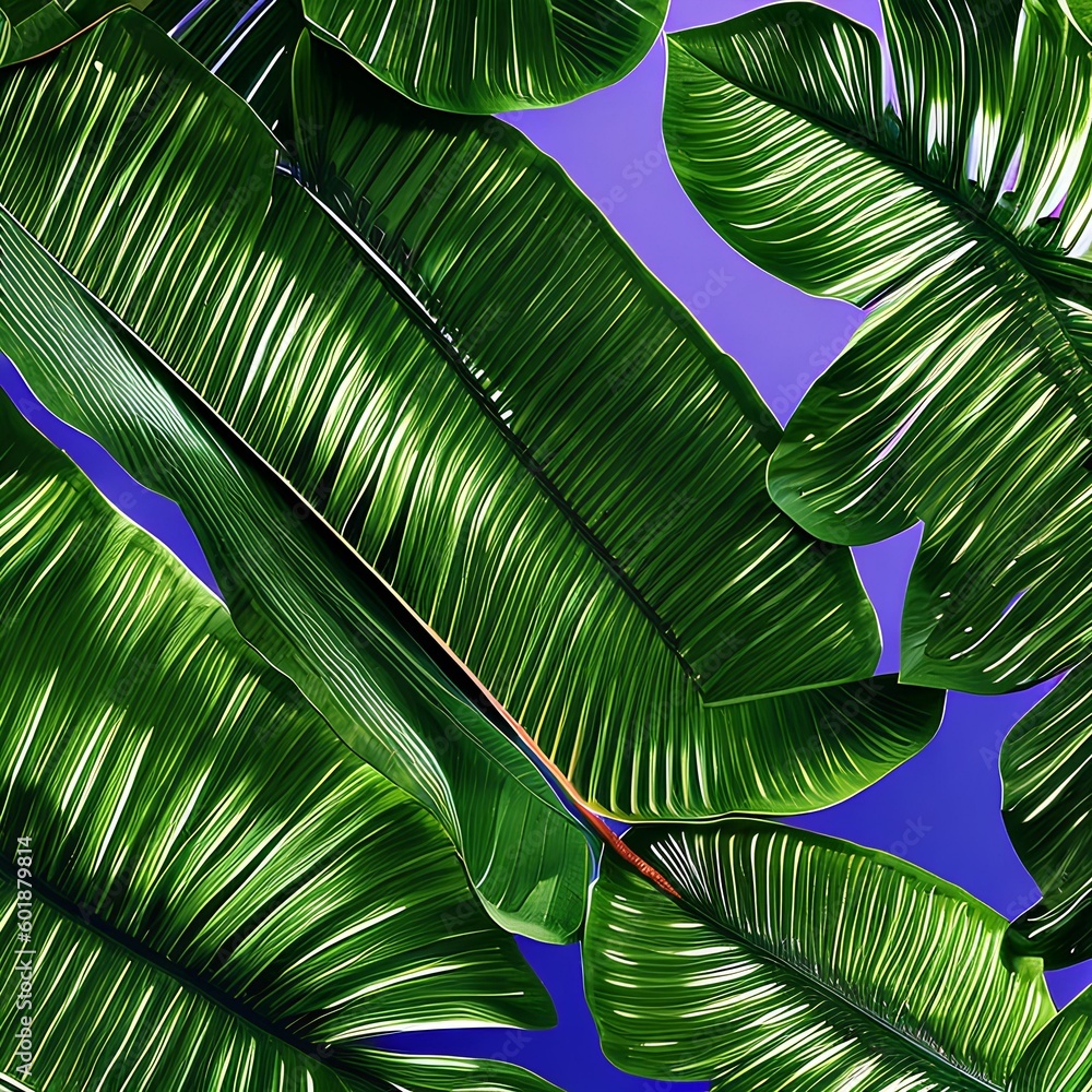 126 Tropical Leaves A Refreshing And Tropical Background Featuring 