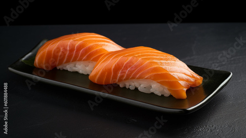 Salmon Sashimi ,generative ai