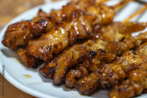 焼き鳥の写真素材