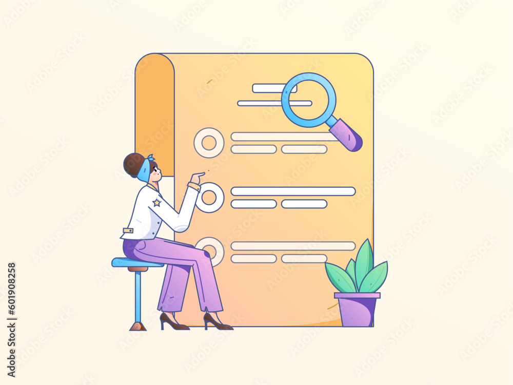 Invite friends to conduct questionnaire survey flat vector concept operation hand drawn illustration
Invite friends to conduct questionnaire survey flat vector concept operation hand drawn illustration