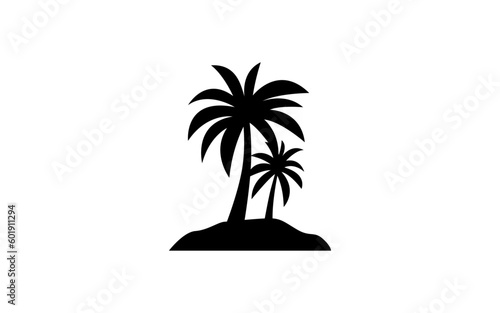 Palm tree for logo template