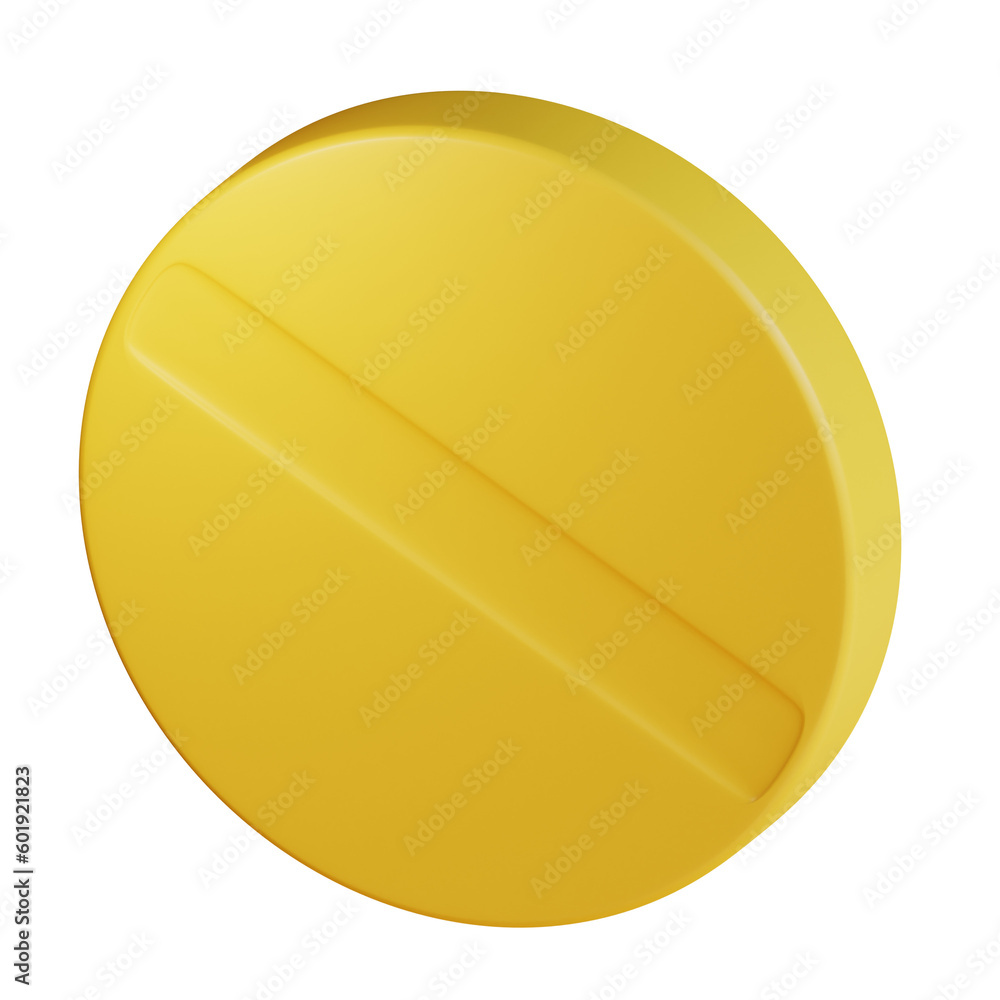 3d icon pill isolated on transparent background 3d icon pill isolated on transparent background