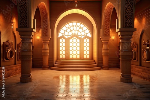 Arabic Hammam - Interior Design created using generative AI tools