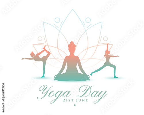 international yoga day background for ayurvedic-themed backdrop
