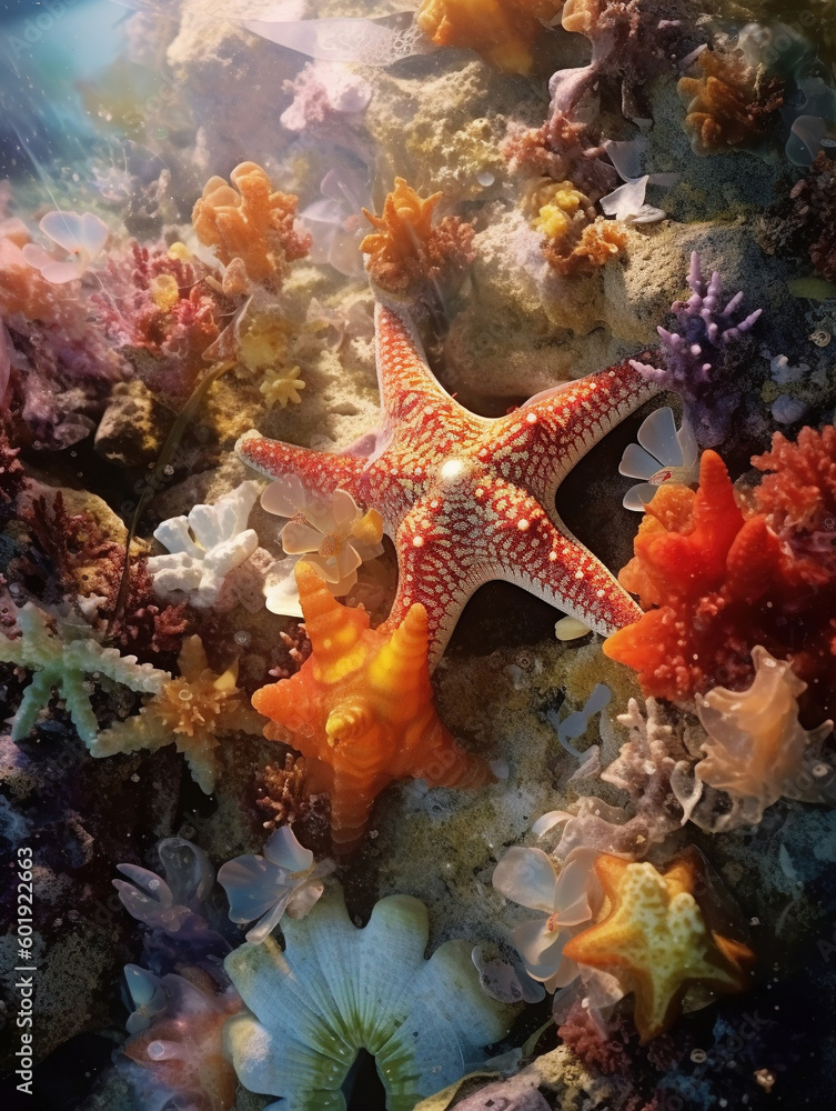 Starfish coral Starfish coral
