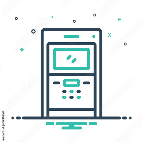 Mix icon for atm 
