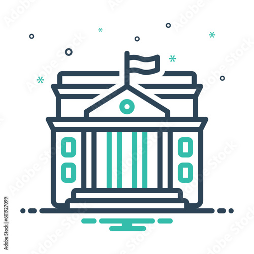 Mix icon for governmental 