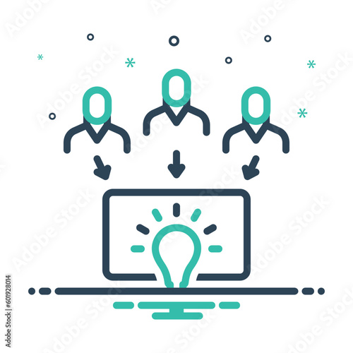 Mix icon for generated 