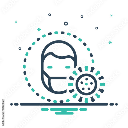 Mix icon for protecting 