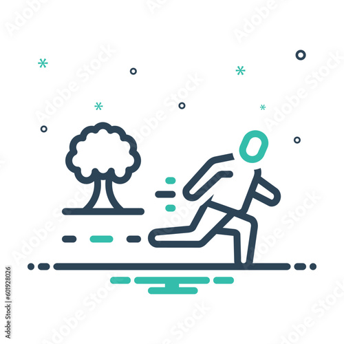 Mix icon for running 