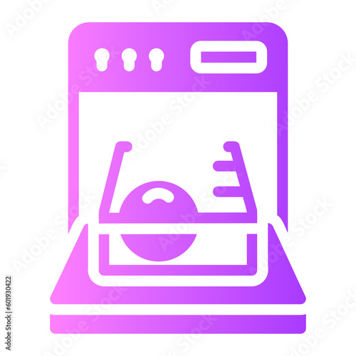 dishwasher Gradient icon