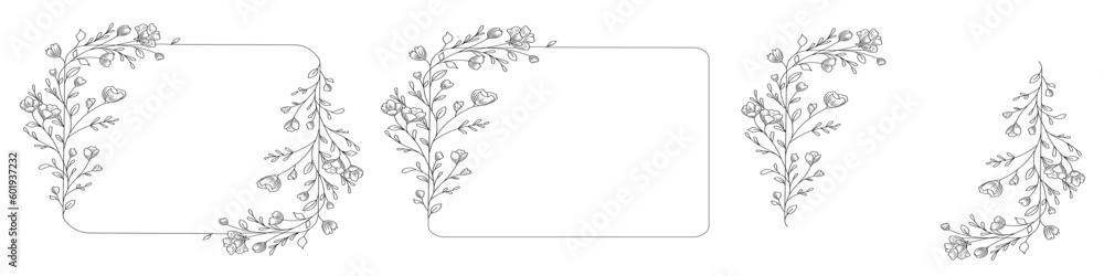 Luxury botanical gold wedding frame elements on white background. Set of circle shapes, glitters, eucalyptus leaves, leaf branches. Elegant foliage design for wedding, card, invitation, greeting Luxury botanical gold wedding frame elements on white background. Set of circle shapes, glitters, eucalyptus leaves, leaf branches. Elegant foliage design for wedding, card, invitation, greeting