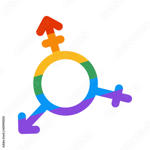LGBTQ Couple In Love, Hug, Kiss, Pride Month, Be Yourself, Pride And Proud, Illustration
