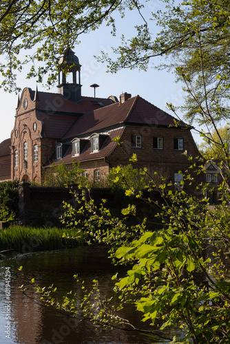 Torhaus Kletkamp, Kreis Plön , Schleswig-Holstein. photo