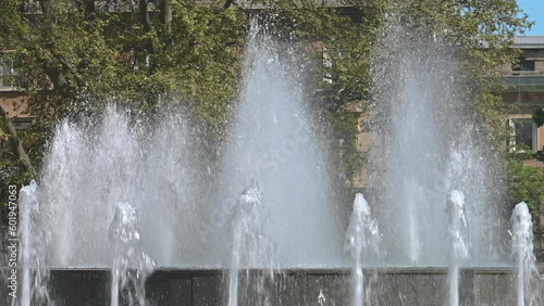 Wallpaper Mural Theater Square Fountain in Odessa, Ukraine Torontodigital.ca