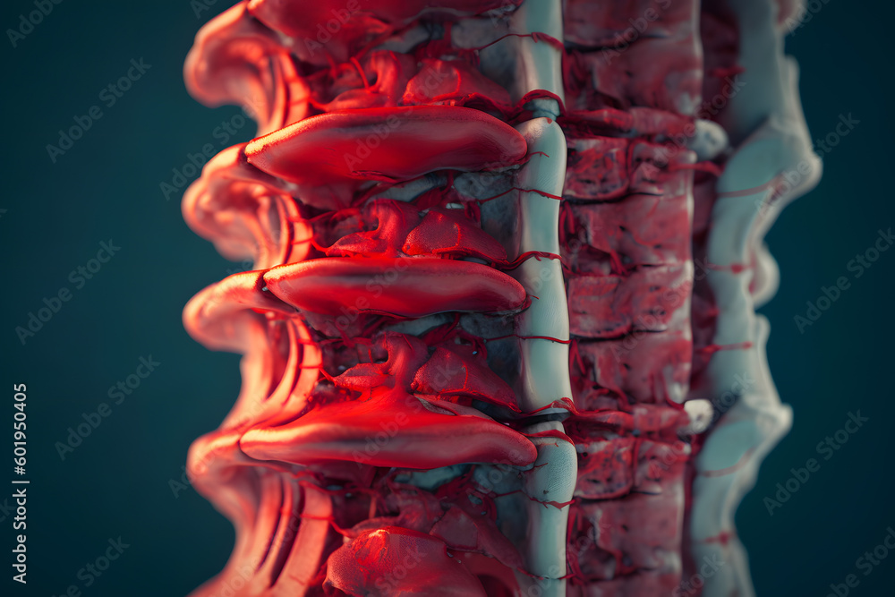 Abstract Reconstruction Computer Tomography Or CT Image Showing Pedicle abstract-reconstruction-computer-tomography-or-ct-image-showing-pedicle