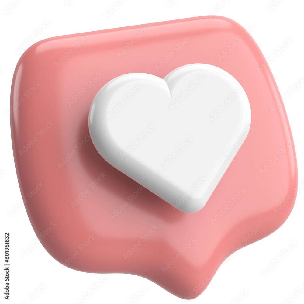 Like button. Like icon. 3D illustration. Like button. Like icon. 3D illustration.