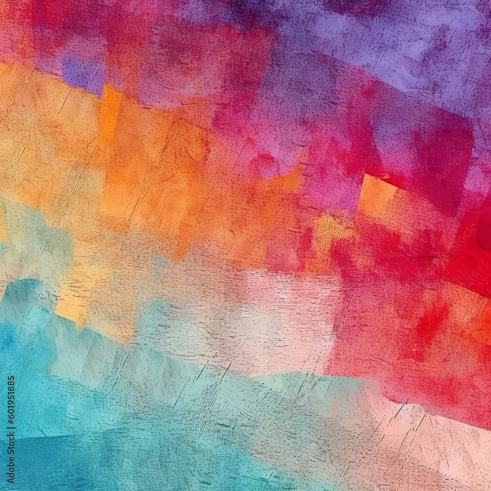 Abstract watercolor background. Hand-painted background. Illustration. Generative AI.