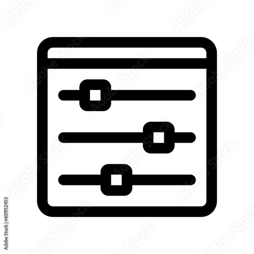 Editable setting, preferences, configuration vector icon. Part of a big icon set family. Perfect for web and app interfaces, presentations, infographics, etc