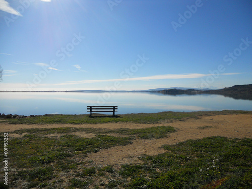 solitude en face la ler immense photo