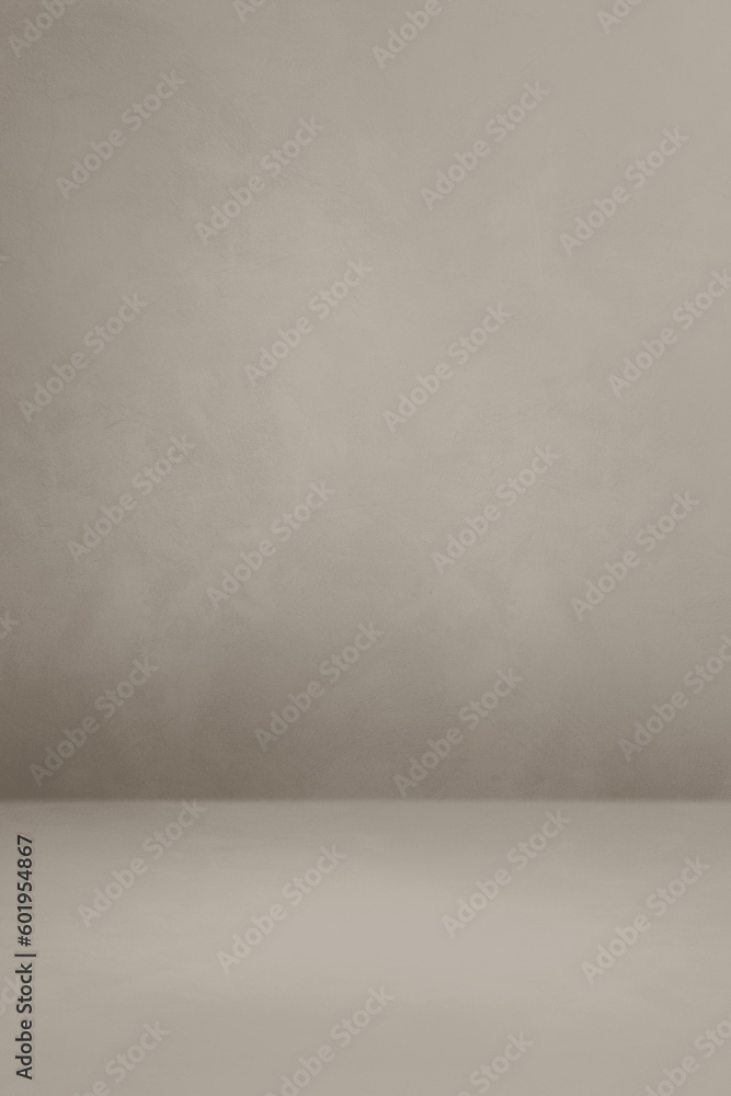 Empty warm grey concrete interior background Empty warm grey concrete interior background