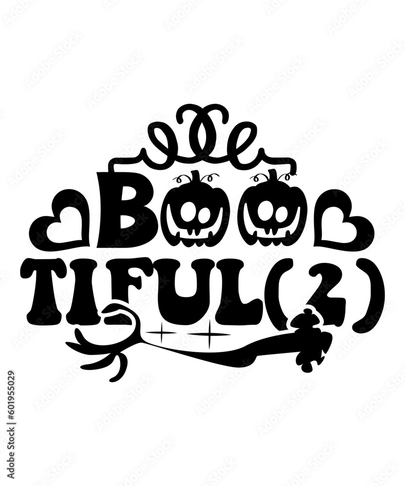 Boo tiful(2) svg design bundle