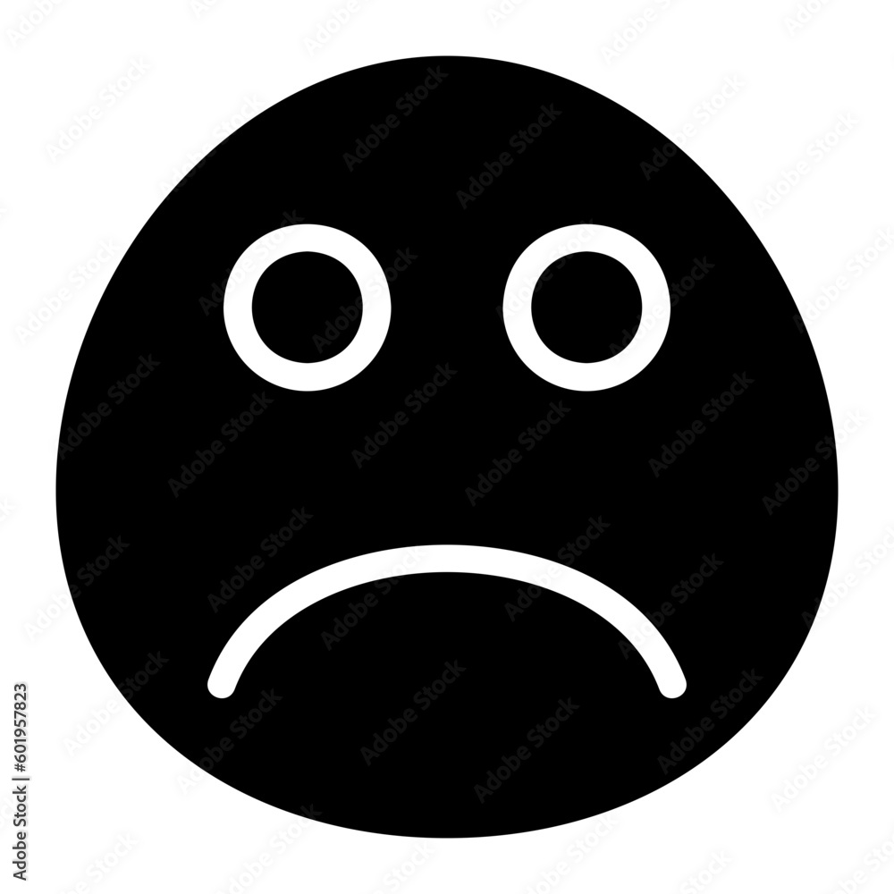 Obraz premium Sad glyph icon