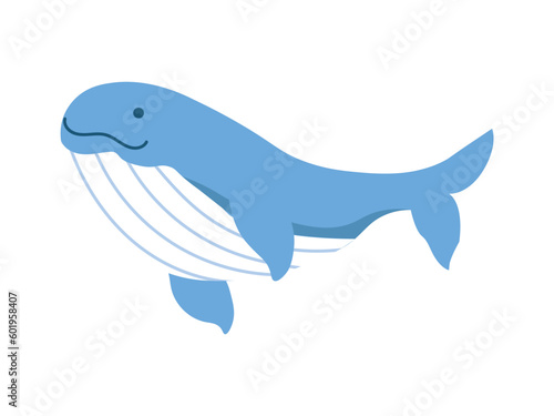 Endangered Whales Ocean Animal Illustration