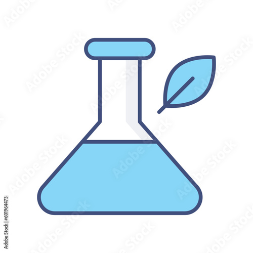No Harsh Chemicals icon vector stock illustration.