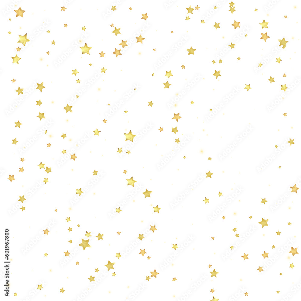 Magic stars vector overlay. Gold stars scattered Magic stars vector overlay. Gold stars scattered