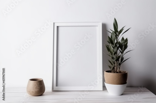 Stylish and minimalist photo frame mockup - The perfect template for showcasing your photography and design ideas