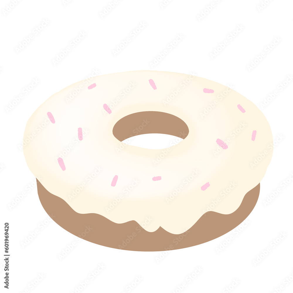 donut vanila donut vanila