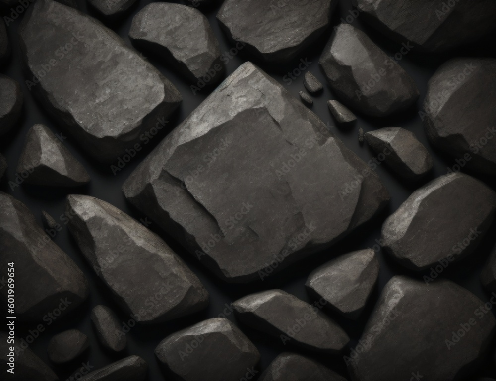 Black rock background. Dark gray stone texture. Black grunge background. Mountain close-up. Distressed backdrop. Black rock background. Dark gray stone texture. Black grunge background. Mountain close-up. Distressed backdrop.