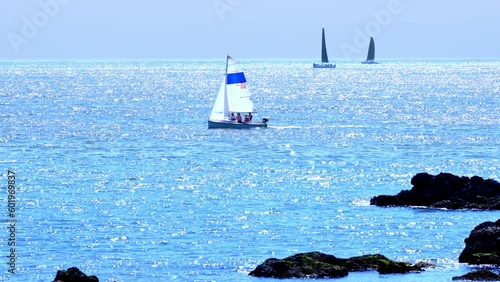  Shonan Coaste landscape  - 湘南の夏 -  ヨット photo