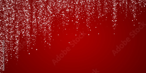 Snowfall overlay christmas background. Subtle
