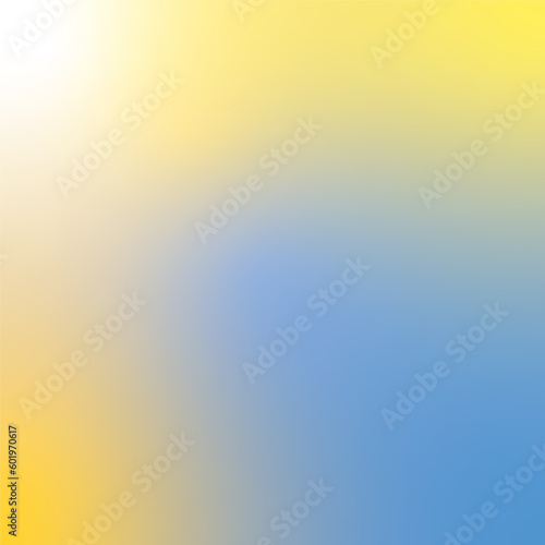 Blue and yellow pastel gradient smooth background