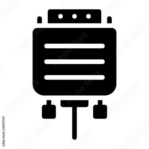 hdmi glyph icon