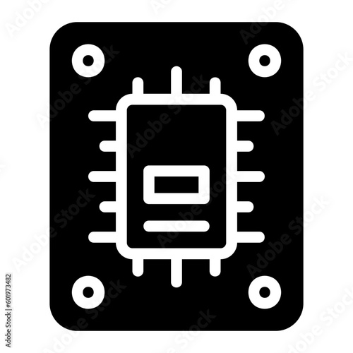 ssd glyph icon