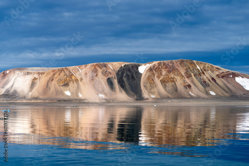 amazing nature and landscape of Svalbard photo