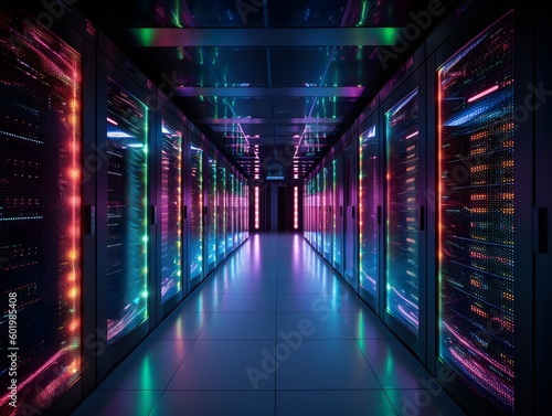 The Tech Hub: Inside a Futuristic Data Center