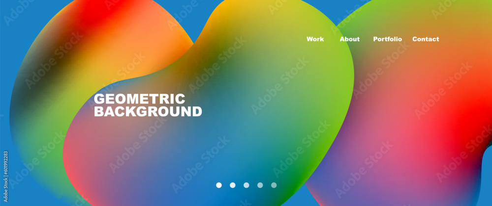 Liquid fluid shapes with flowin gradients abstract backgrounds. Vector illustration for wallpaper, banner, background, leaflet, catalog, cover, flyer Liquid fluid shapes with flowin gradients abstract backgrounds. Vector illustration for wallpaper, banner, background, leaflet, catalog, cover, flyer