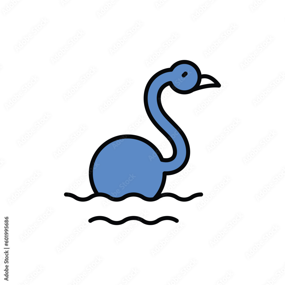 Duck icon vector stock. Duck icon vector stock.