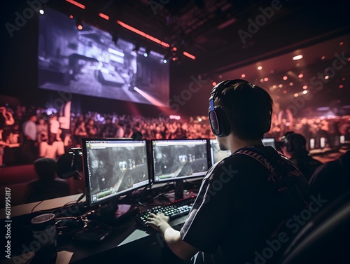 Digital Duel: Inside the Exciting World of eSports © AI