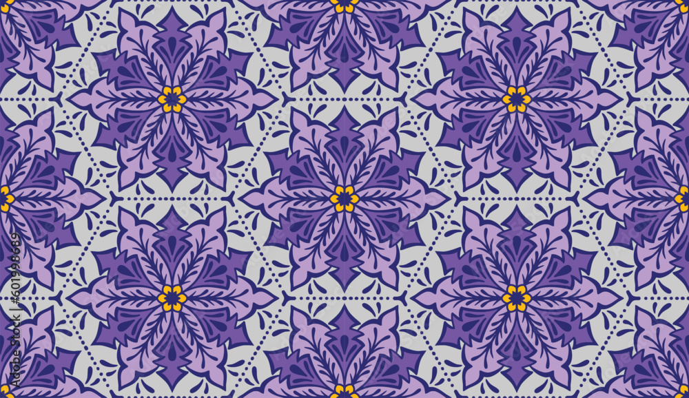 Geometric ethnic oriental pattern traditional Design for background,carpet,wallpaper,clothing,wrapping,Batik,fabric,Vector illustration.embroidery style.