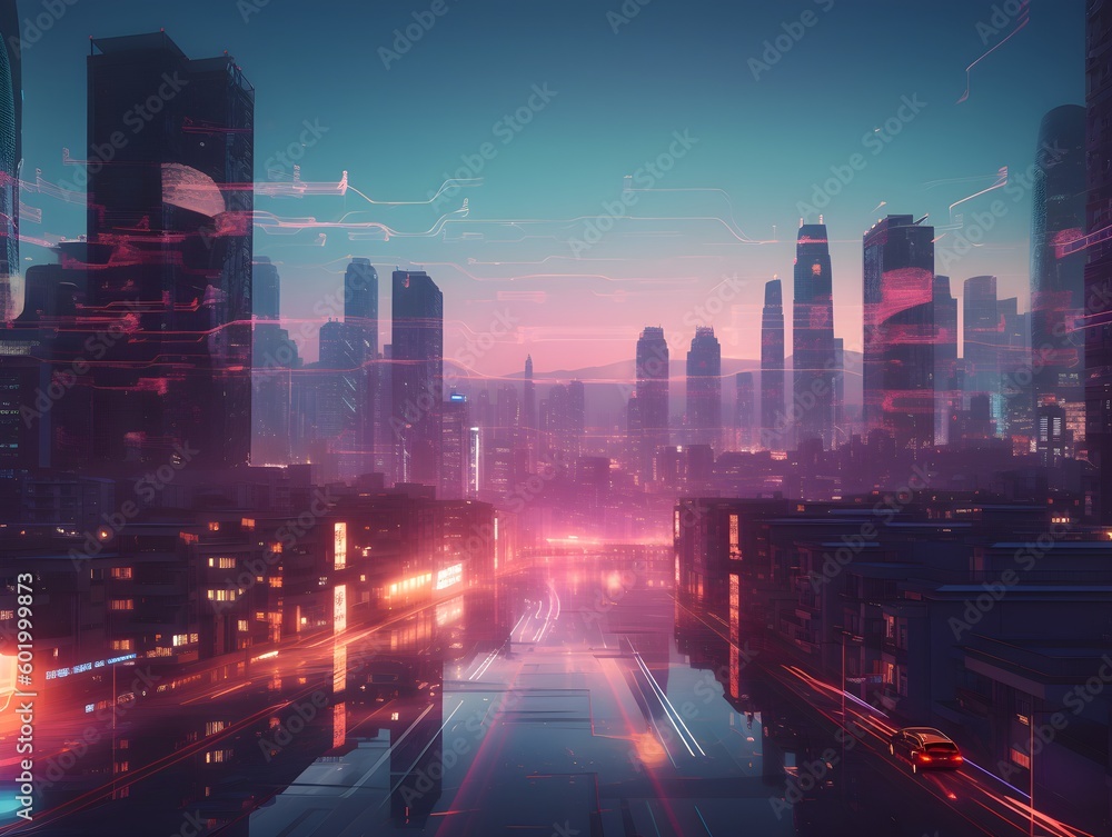 City of Tomorrow: A Glimpse into a Futuristic Smart City