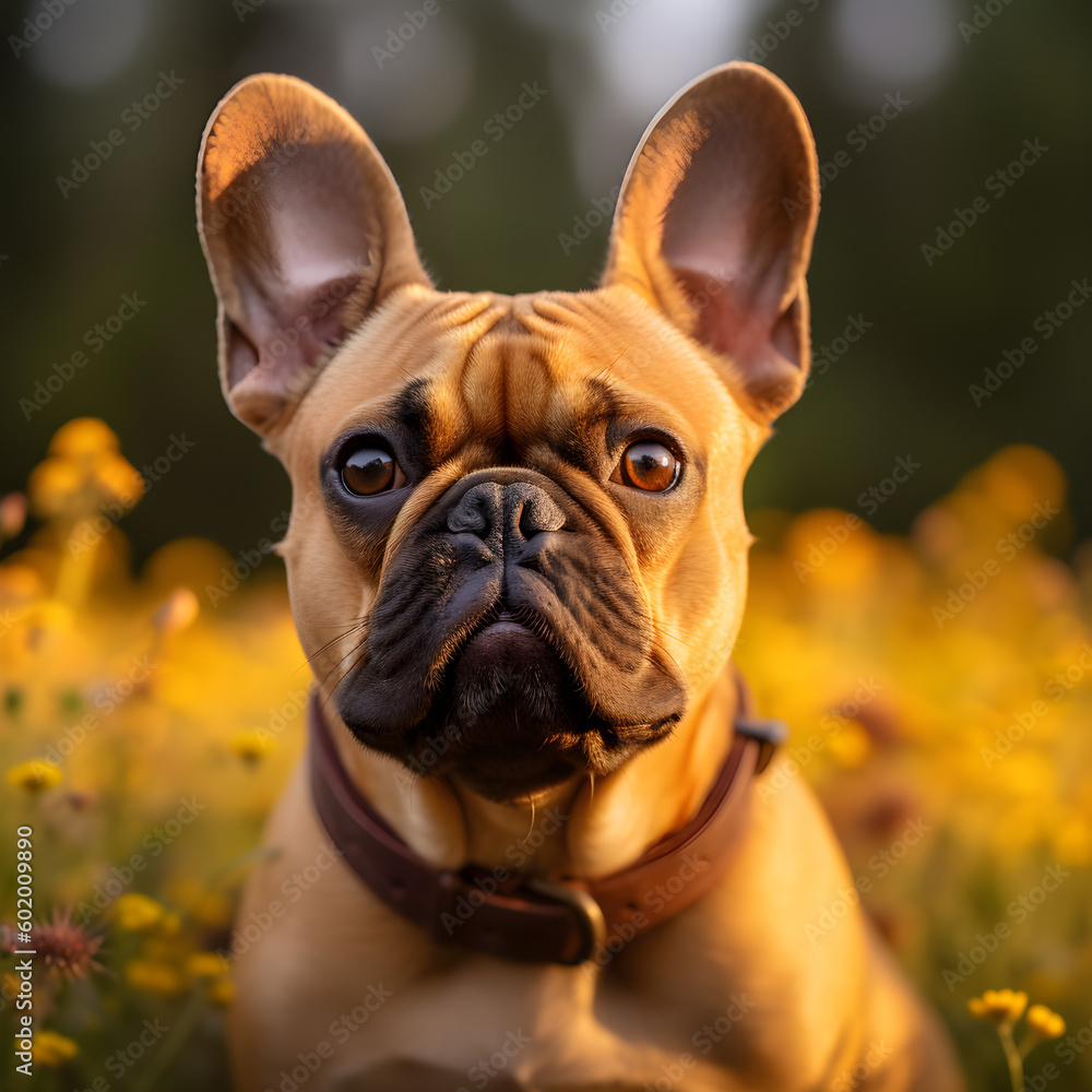 Bulldog Francês Por do Sol