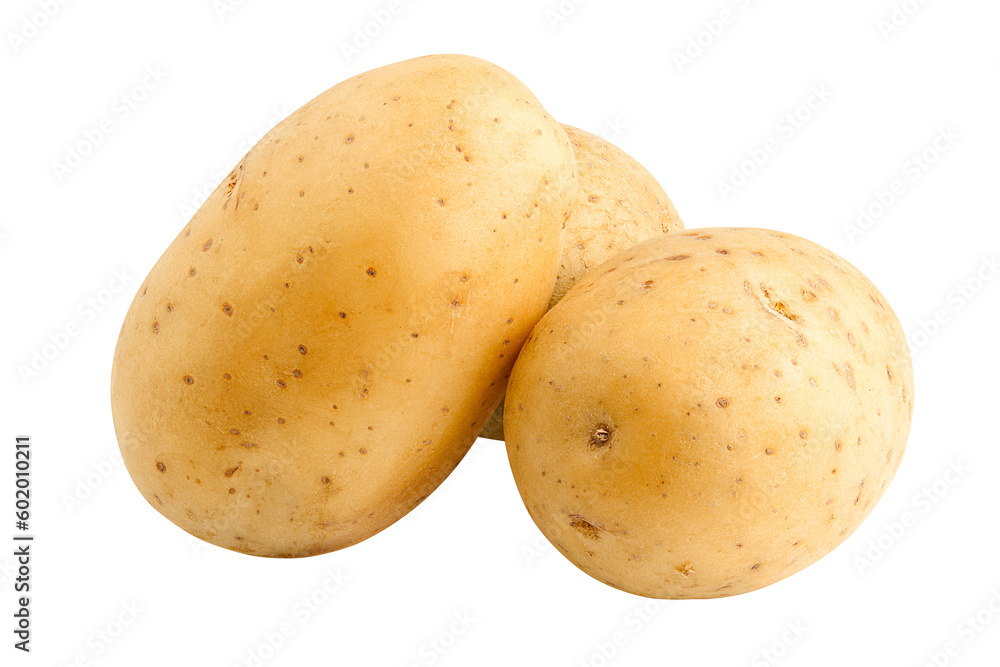 potato, isolated on white background, full depth of field potato, isolated on white background, full depth of field