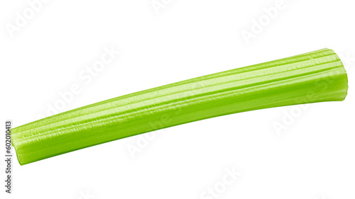 celery isolated on white background, full depth of field